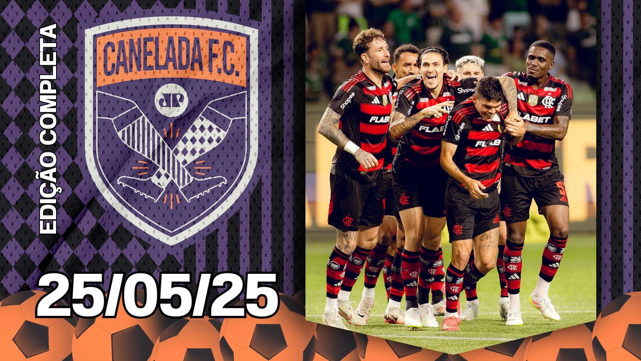 Flamengo VENCE o Palmeiras com POLÊMICAS DA ARBITRAGEM e COLA na LIDERANÇA! | CANELADA