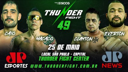 Jorge Macaco vs Clayton Monteiro - Disputa de Lendas - Thunder Fight