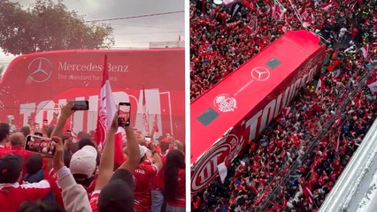 Toluca enloquece con la llegada de los diablos a la Gran Final del Clausura 2025 contra América