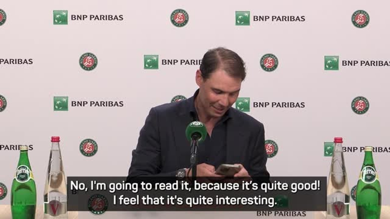 'Always British' - Nadal reveals fun side of Andy Murray in text conversation