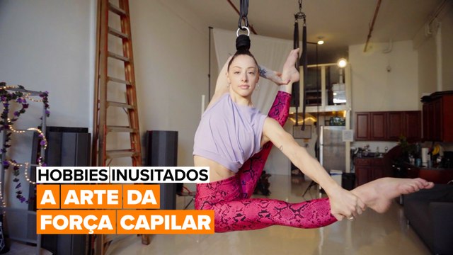 Hobbies Inusitados: A arte da força capilar.