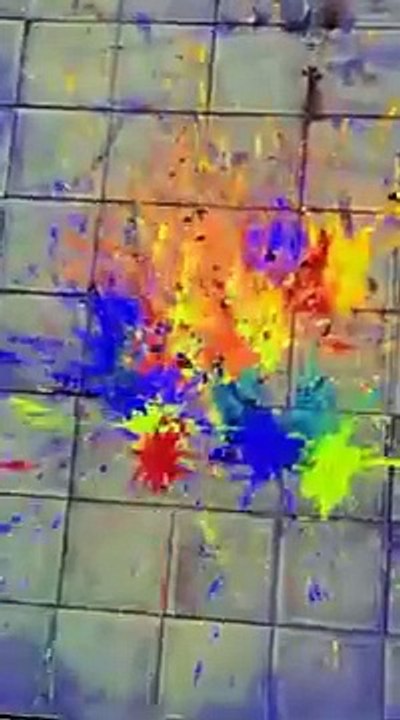 Throwing Bottle On Stairs | Crushing crunchy  & soft things | Glass bottle breaking