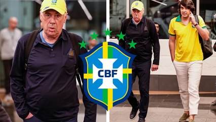 Carlo Ancelotti ya está en Brasil y así lo recibe la afición de la Canarinha