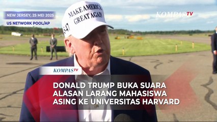 Donald Trump Buka Suara Alasan Larang Mahasiswa Asing ke Universitas Harvard