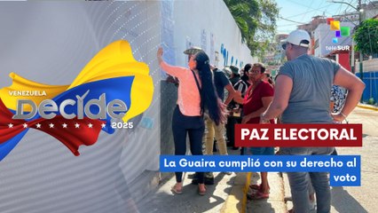 Pueblo de La Guaira votó masivamente y en paz