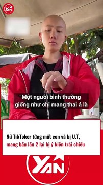 Nữ tiktoker bị ung thư mang thai gây nhiều ý kiến trái chiều