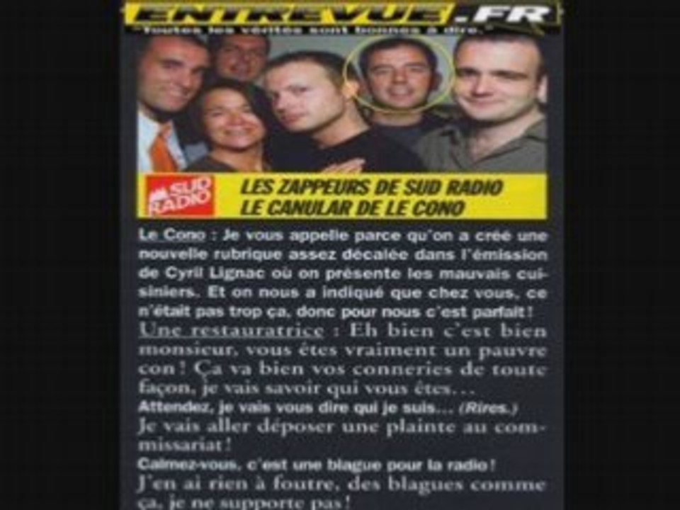 De la drogue à France 2 ? : Canular de Le Cono !!!