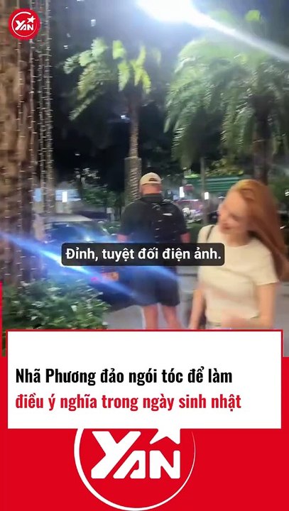 Nhã Phương đảo ngói tóc để làm điều ý nghĩa trong sinh nhật