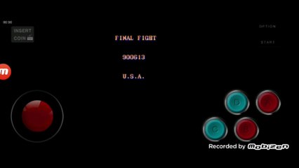 Abertura do jogo Final Fight