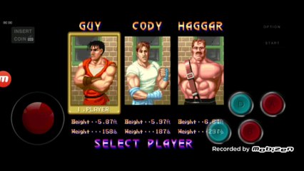Final Fight Guy vs Thrasher Damnd fase 1 completa