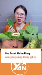 Hina Quỳnh Như mukbang xương rồng nhưng không gọt vỏ