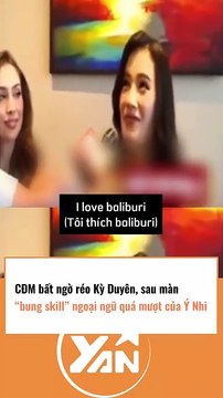 CĐM réo tên Kỳ Duyên sau màn bung skill ngoại ngữ của Ý Nhi