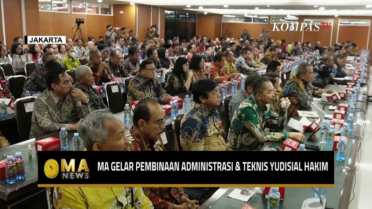 Perkuat Integritas, MA Gelar Pembinaan Adimistrasi dan Teknis Yudisial Hakim - MA NEWS