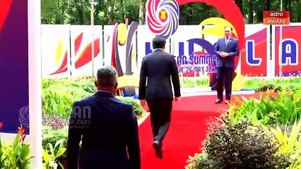 Ketibaan Perdana Menteri Singapura di Sidang Kemuncak ASEAN ke-46