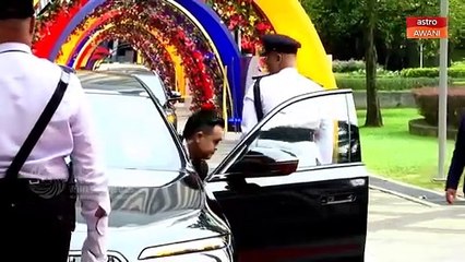 Ketibaan Perdana Menteri Laos di Sidang Kemuncak ASEAN ke-46