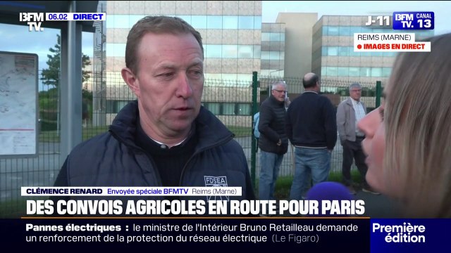 L'objectif, c'est de faire pression : les agriculteurs manifestent ce lundi devant l'Assemblée nationale pour l'examen de la loi Duplomb