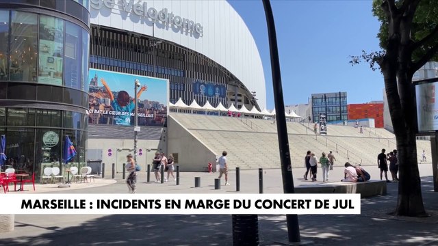Marseille : des incidents en marge du concert de Jul