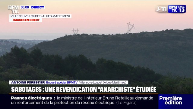 Panne d'électricité dans les Alpes-Maritimes: une revendication anarchiste libertaire étudiée