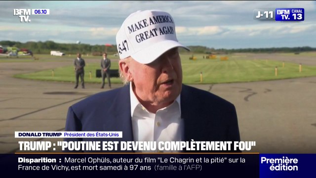 Il est devenu complètement fou : Donald Trump change de cap sur Vladimir Poutine