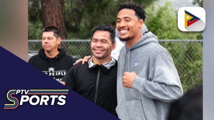 Fil-Am NFL player Camryn Bynum, parte ng training camp ni Manny Pacquiao