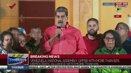 Nicolás Maduro | "What you've done is a great deed, a great victory"