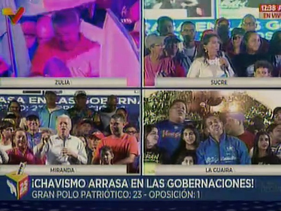 Gdor. Elio Serrano agradeció al pueblo mirandino por su participación en los comicios electorales