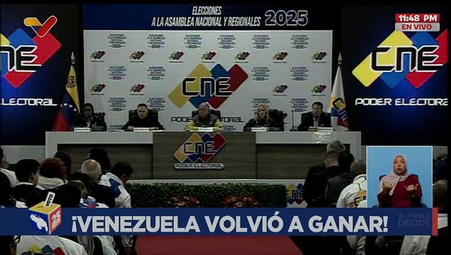 Con un total del 93% de los votos escrutados el GPPSB gana 23 gobernaciones del país
