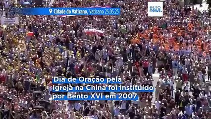 Papa pede que católicos chineses estejam em comunhão com a Santa Sé