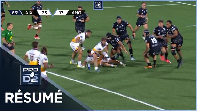 PRO D2 Saison 2024-2025 - Barrages - Résumé Provence Rugby - Soyaux Angoulême XV