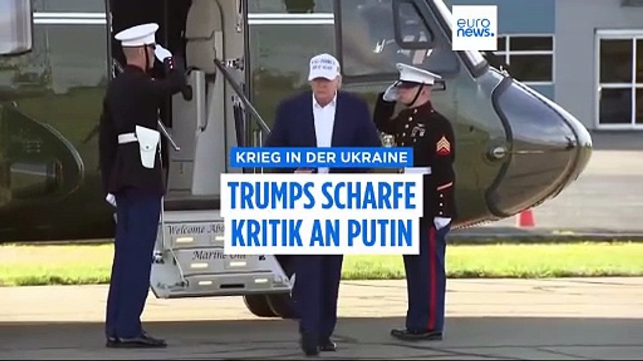 Trump: putin ist "absolut verrückt."