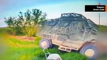 Video: Forze russe distruggono un veicolo blindato MaxxPro nella regione di Donetsk