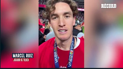 Marcel Ruíz no oculta su entusiasmo luego de ser campeón con Toluca. Además, aseguro que lo que hemos visto no es su máximo nivel.