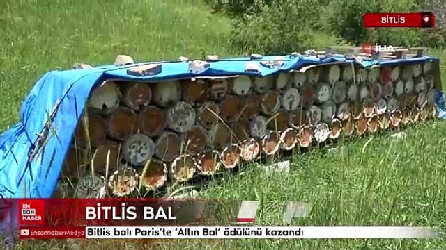 Bitlis balı Paris’te Altın Bal ödülünü kazandı