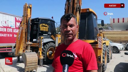 Hatay’da operatör, kumru yuvası için 17 gündür kepçeyi çalıştırmıyor
