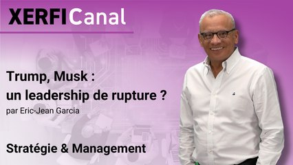 Trump, Musk : un leadership de rupture ? [Eric-Jean Garcia]