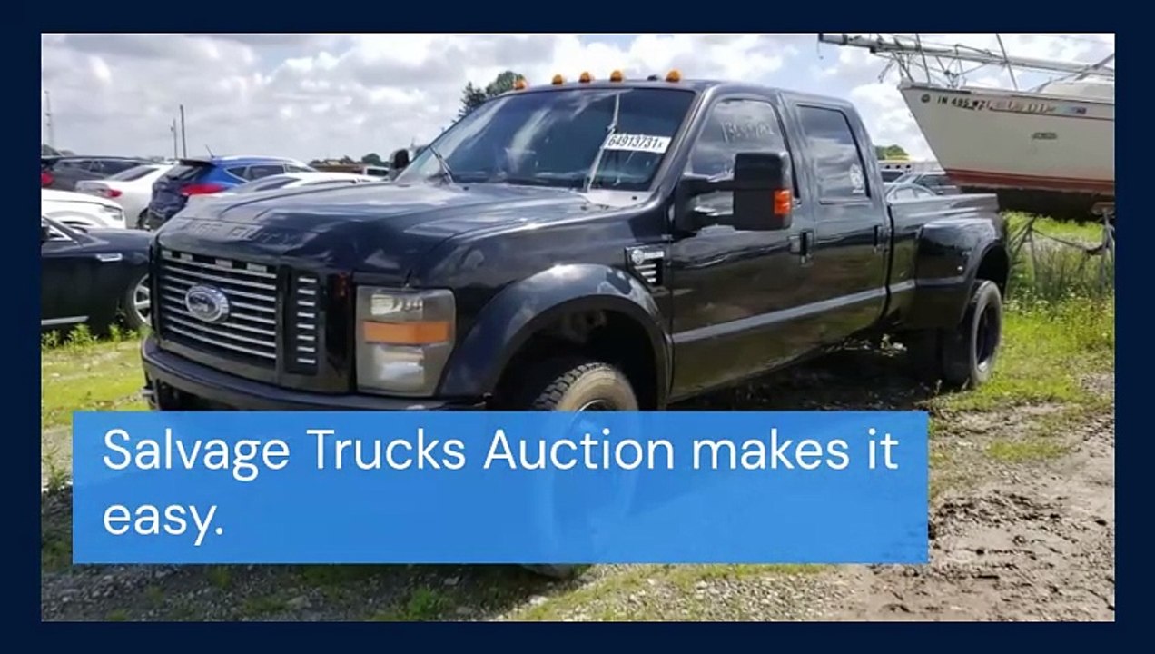 Maximizing Value: Navigating the Salvage Truck Auction Process