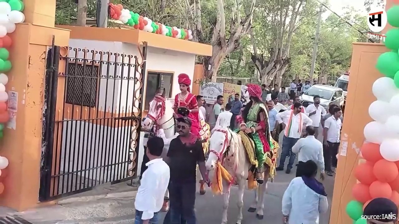 Ajmer Sindoor Yatra: अजमेर में निकाली गई 'विशेष सिंदूर यात्रा', देखें ये भव्य द्रश्य