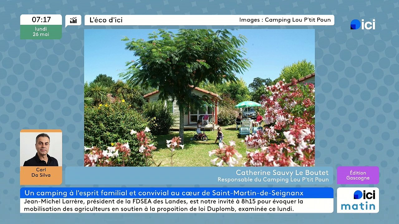26/05/2025 - ici matin par ici Gascogne en vidéo