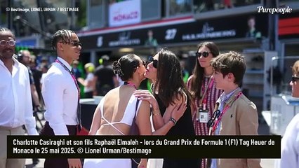 Raphaël Elmaleh, 11 ans et tellement stylé ! Le fils de Gad et de Charlotte Casiragi est un garçon élégant au Grand Prix de Monaco