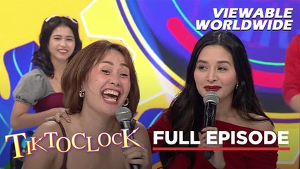 TiktoClock: Kris Bernal at Chariz Solomon, may MINI REUNION sa ‘TiktoClock’! (Full Episode)