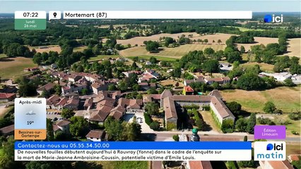 26/05/2025 - ici matin par ici Limousin en vidéo