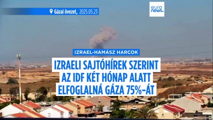 Az izraeli hadsereg elfoglalná Gáza 75%-át, Trump napokon belül tűzszünetet hirdethet