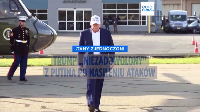 Trump mówi, że „nie jest zadowolony z Putina po śmiertelnych atakach na Ukrainę