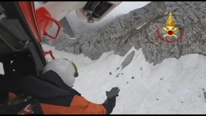 Salvato un escursionista in difficoltà sul massiccio della Presolana