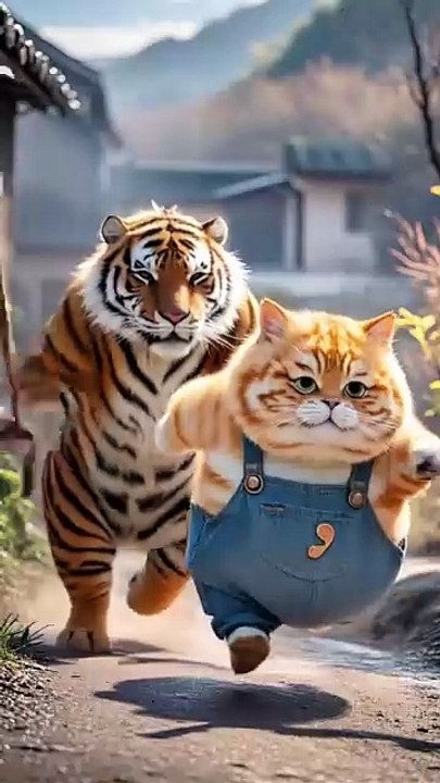 Ai animated Cat funny video. Viral Cats - Ep 225