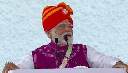 Dahod Rally | PM Modi Remembers May 26 Oath Day!