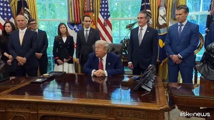Colloquio con von der Leyen, Trump sospende i dazi all'Ue