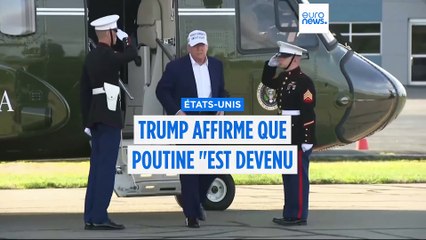 Trump affirme que Poutine "est devenu complètement fou" après des frappes meurtrières en Ukraine