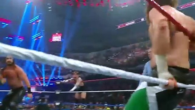 WWE MAIN EVENT CM PUNK & SAMI ZAYN VS SETH ROLLINS & BRON BREAKKER FULL MATCH