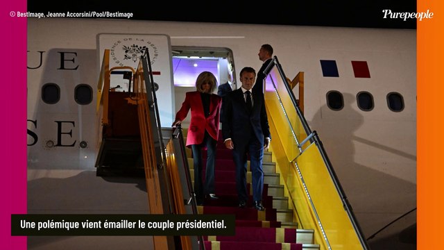 Un geste de Brigitte Macron envers son mari fait jaser : l'Elysée obligé de réagir